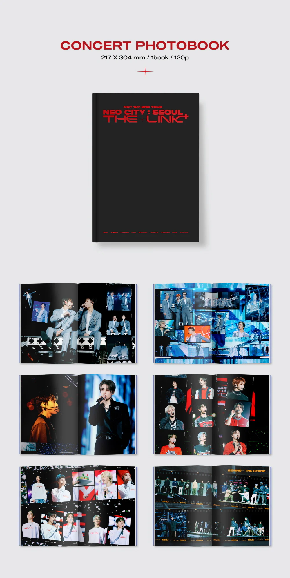 NCT 127 2ND TOUR NEO CITY SEOUL - THE LINK PHOTO BOOK - Image 3