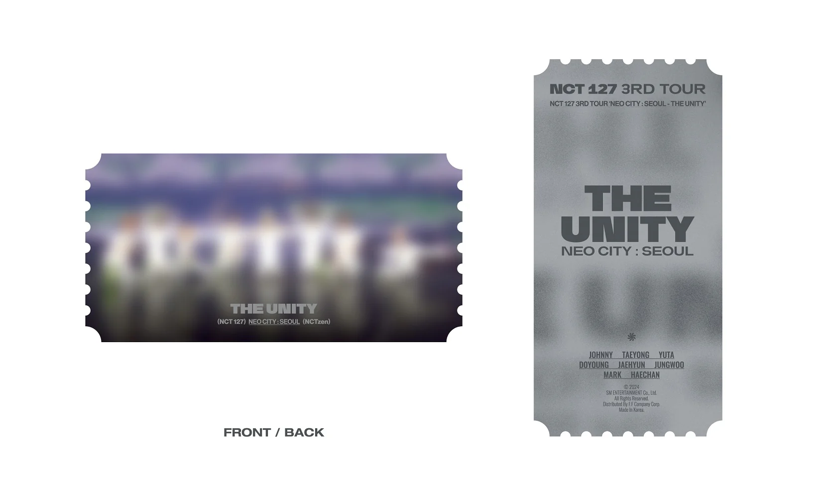 NCT 127 3rd Tour Neo City : Seoul - The Unity Blu-ray+Pre-Order Gift - Image 2