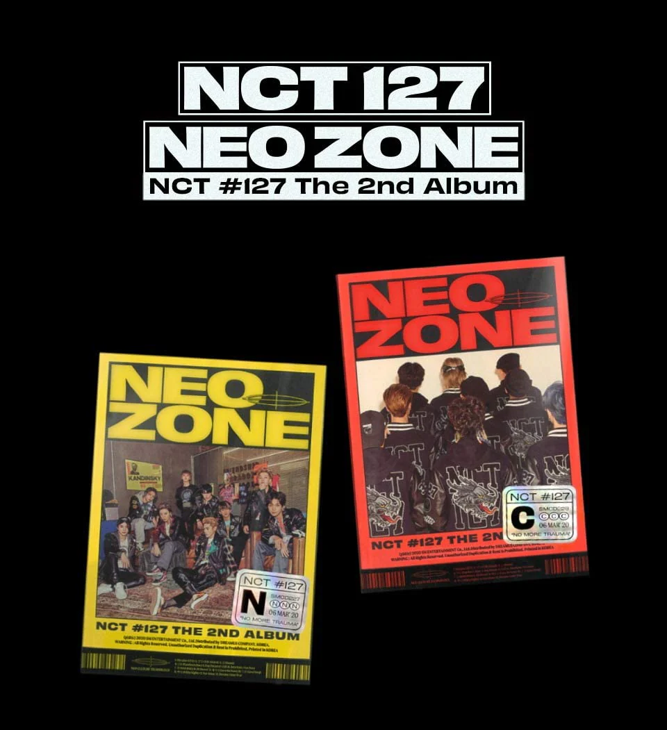 NCT 127 - NCT #127 Neo Zone (Vol.2) Album+Free Gift - Image 2