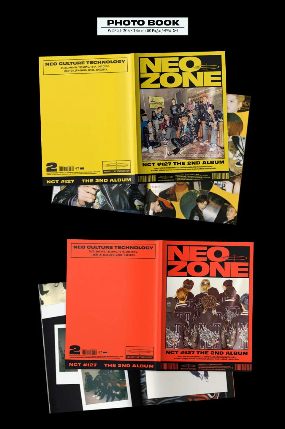 NCT 127 - NCT #127 Neo Zone (Vol.2) Album+Free Gift - Image 3