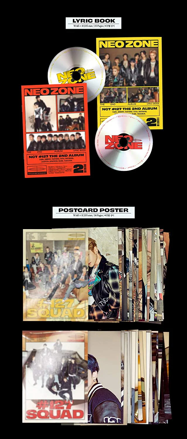 NCT 127 - NCT #127 Neo Zone (Vol.2) Album+Free Gift - Image 4