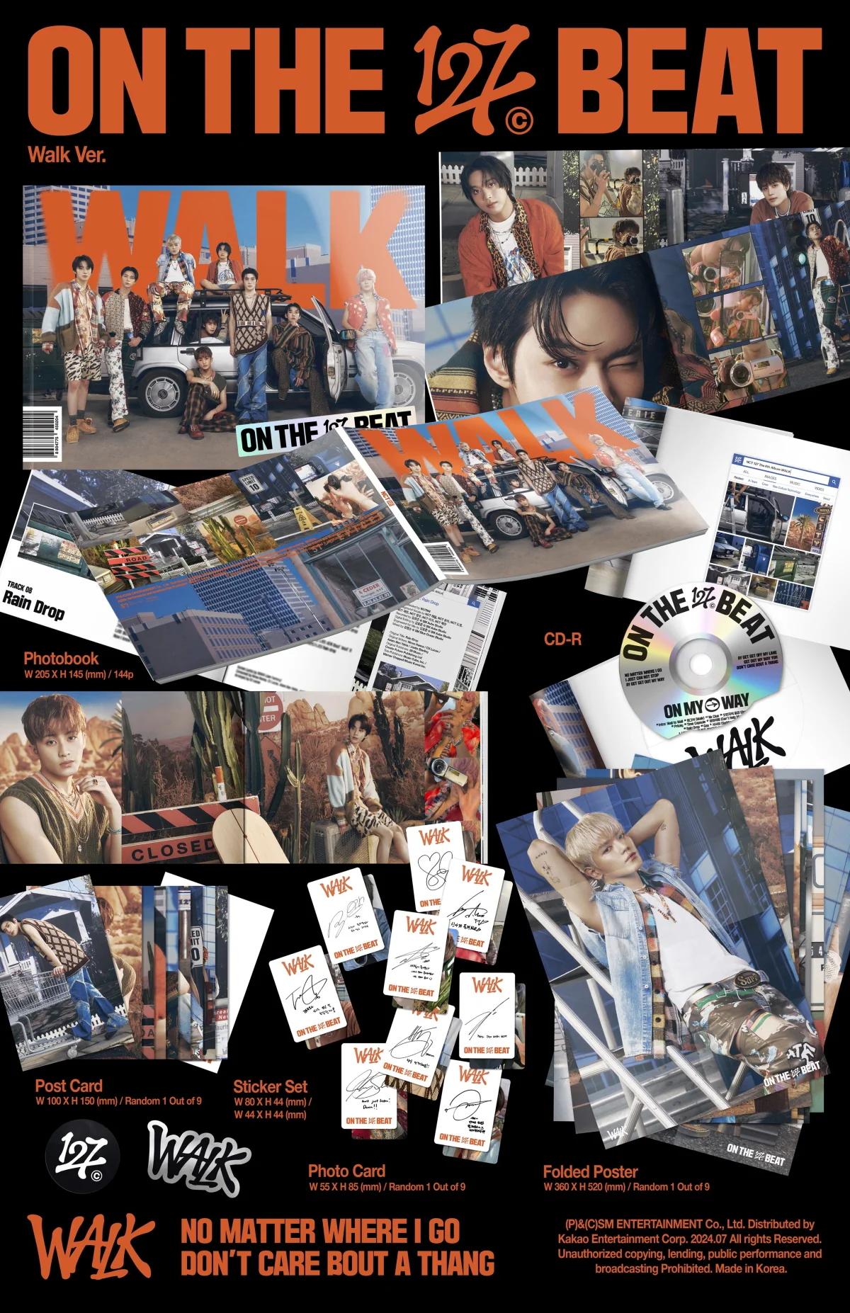 NCT 127 - Vol.6 Walk - Walk version CD - Image 2
