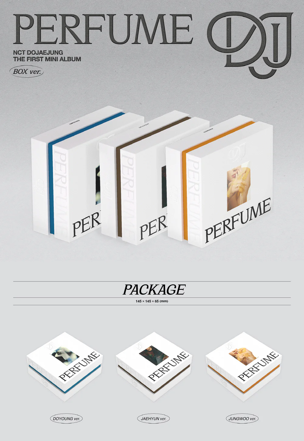 NCT DOJAEJUNG - 1st Mini Album PERFUME [BOX ver.] CD - Image 2