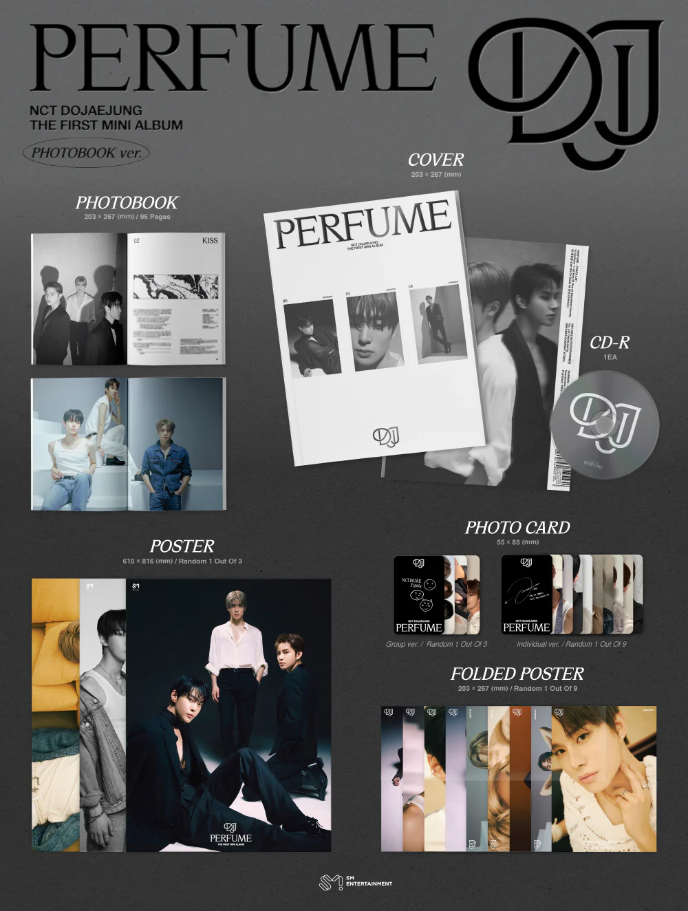 NCT DOJAEJUNG - Perfume [Photobook Ver.] 1st Mini Album - Image 2