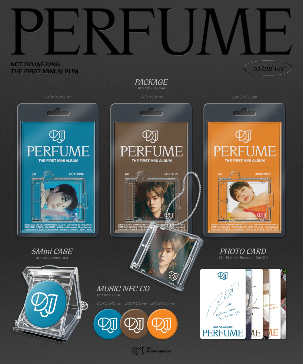 NCT DOJAEJUNG - Perfume [SMini Ver.] Smart Album - Image 2