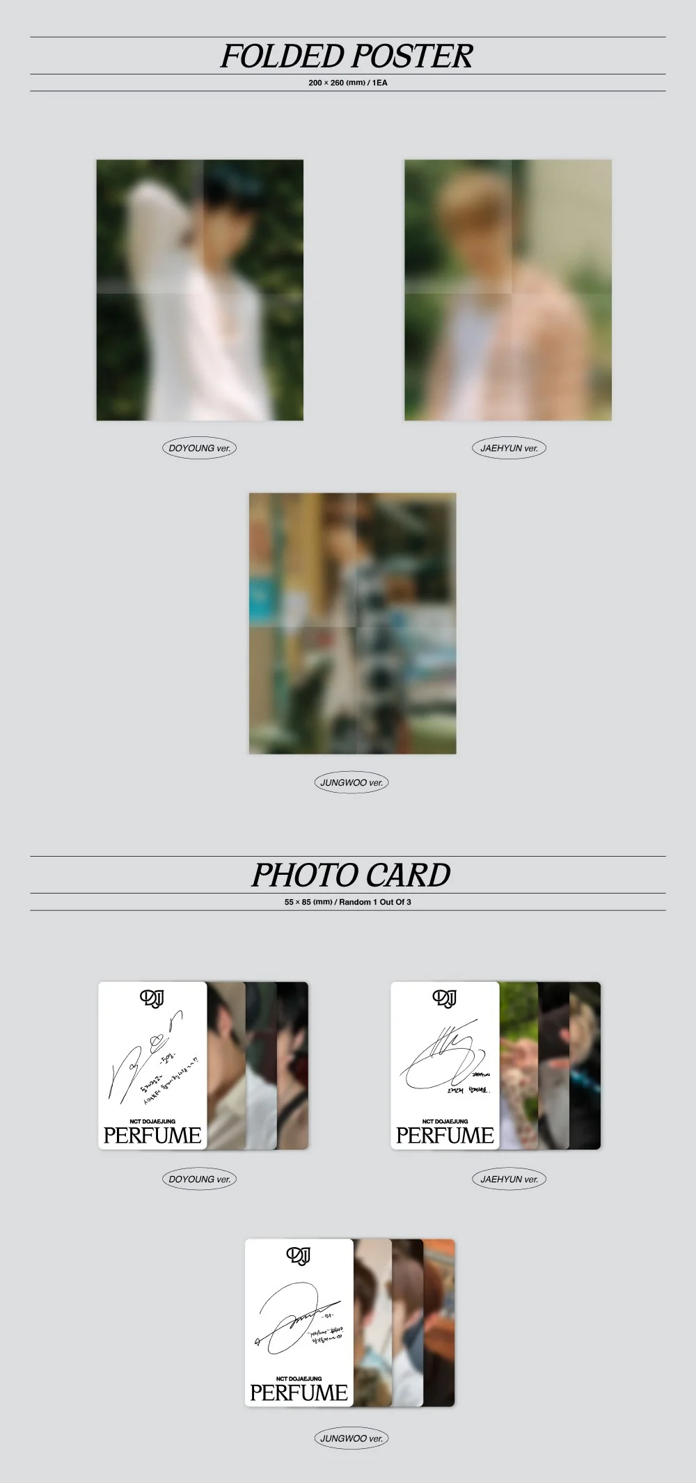 NCT DOJAEJUNG - Perfume [Digipack Ver.] Album+Free Gift - Image 4