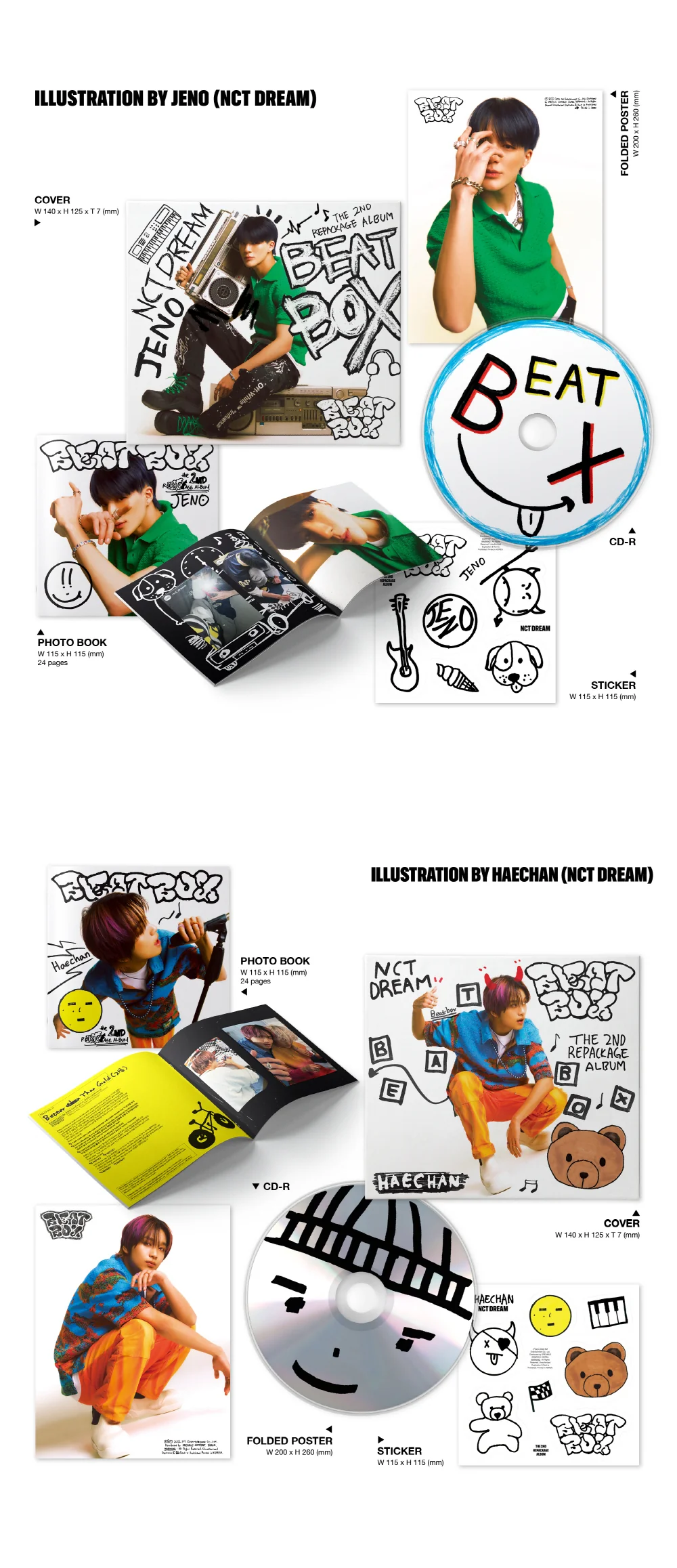 NCT DREAM - Beatbox [Digipack ver.] Album+Free Gift (Random ver.) - Image 3