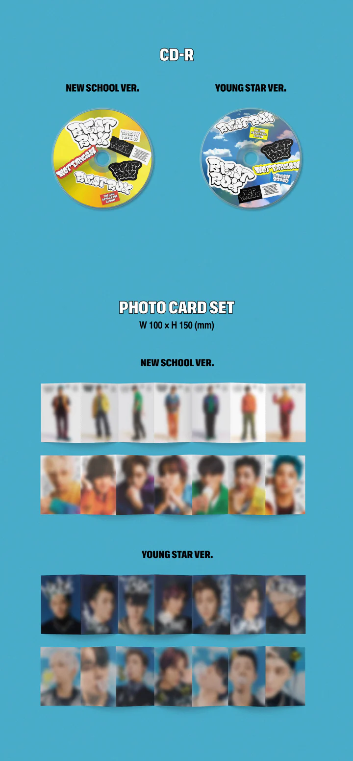 NCT DREAM - Beatbox [Photobook 2 ver. SET ] 2Album+Free Gift - Image 4