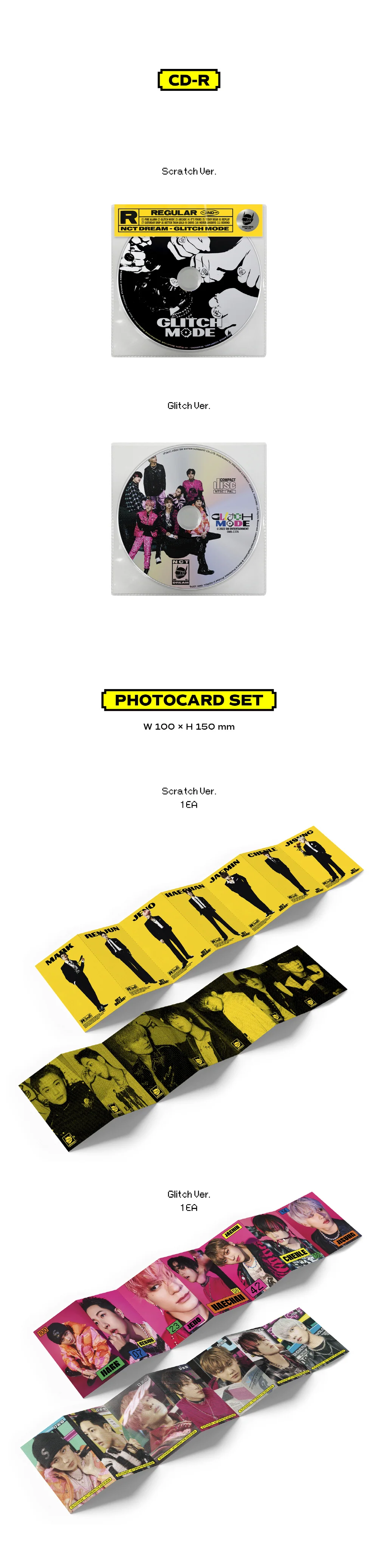 NCT DREAM - Glitch Mode [Photobook ver.] 2nd Album+Free Gift - Image 4