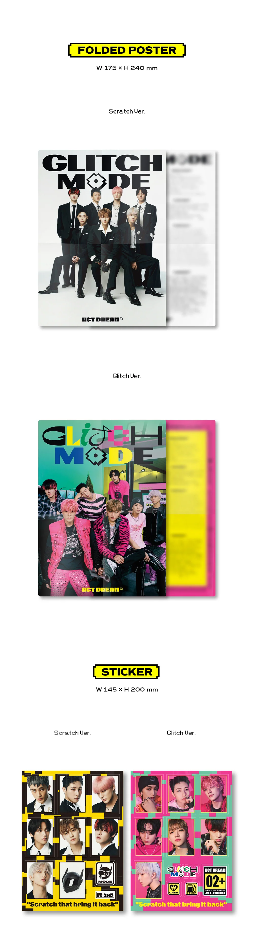 NCT DREAM - Glitch Mode [Photobook ver.] 2nd Album+Free Gift - Image 5
