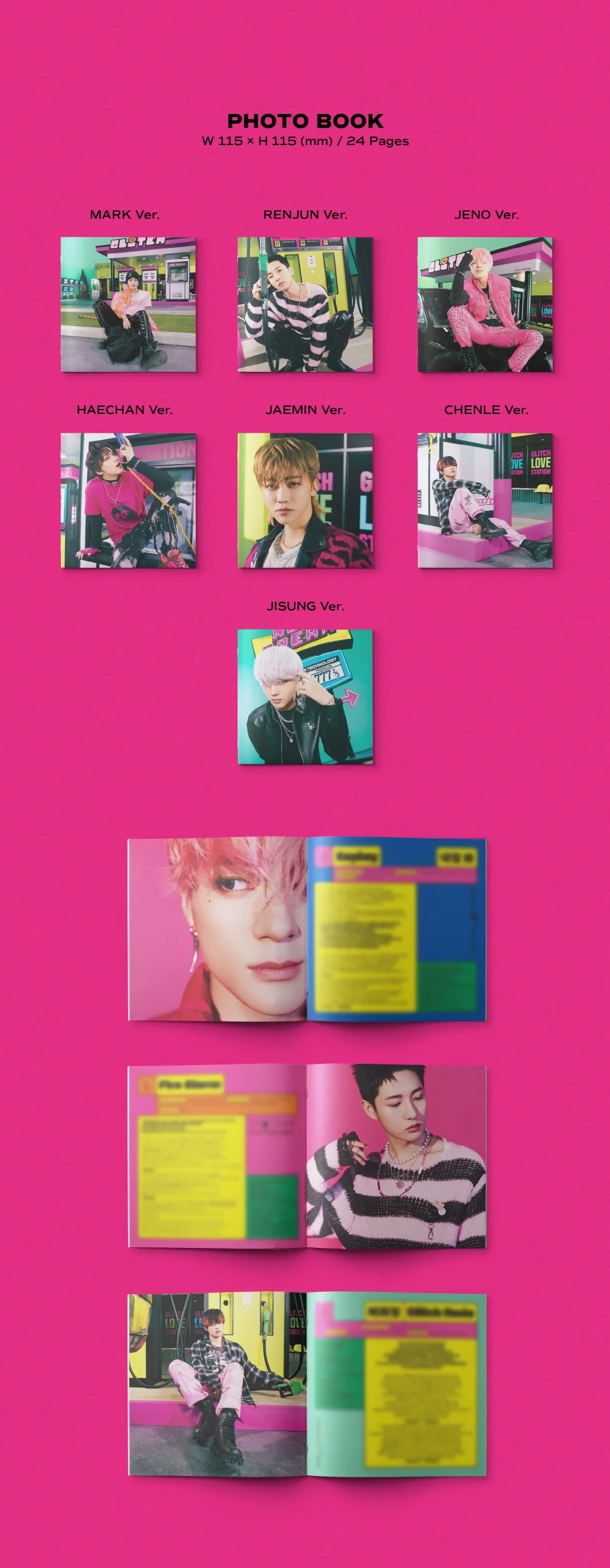 NCT DREAM - Glitch Mode [Digipack Ver.] Album+Extra Photocards Set (Random ver.) - Image 3