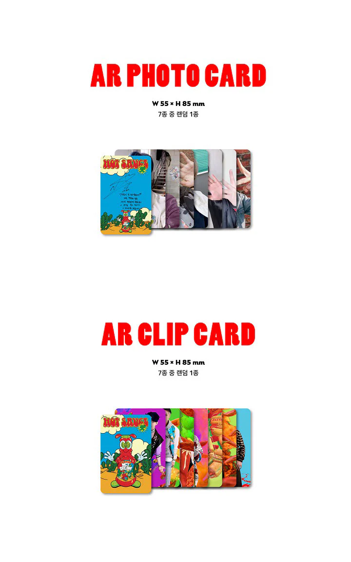 NCT DREAM - Hot Sauce [Jewel Case RANDOM ver.] Album+Extra Photocards Set - Image 5