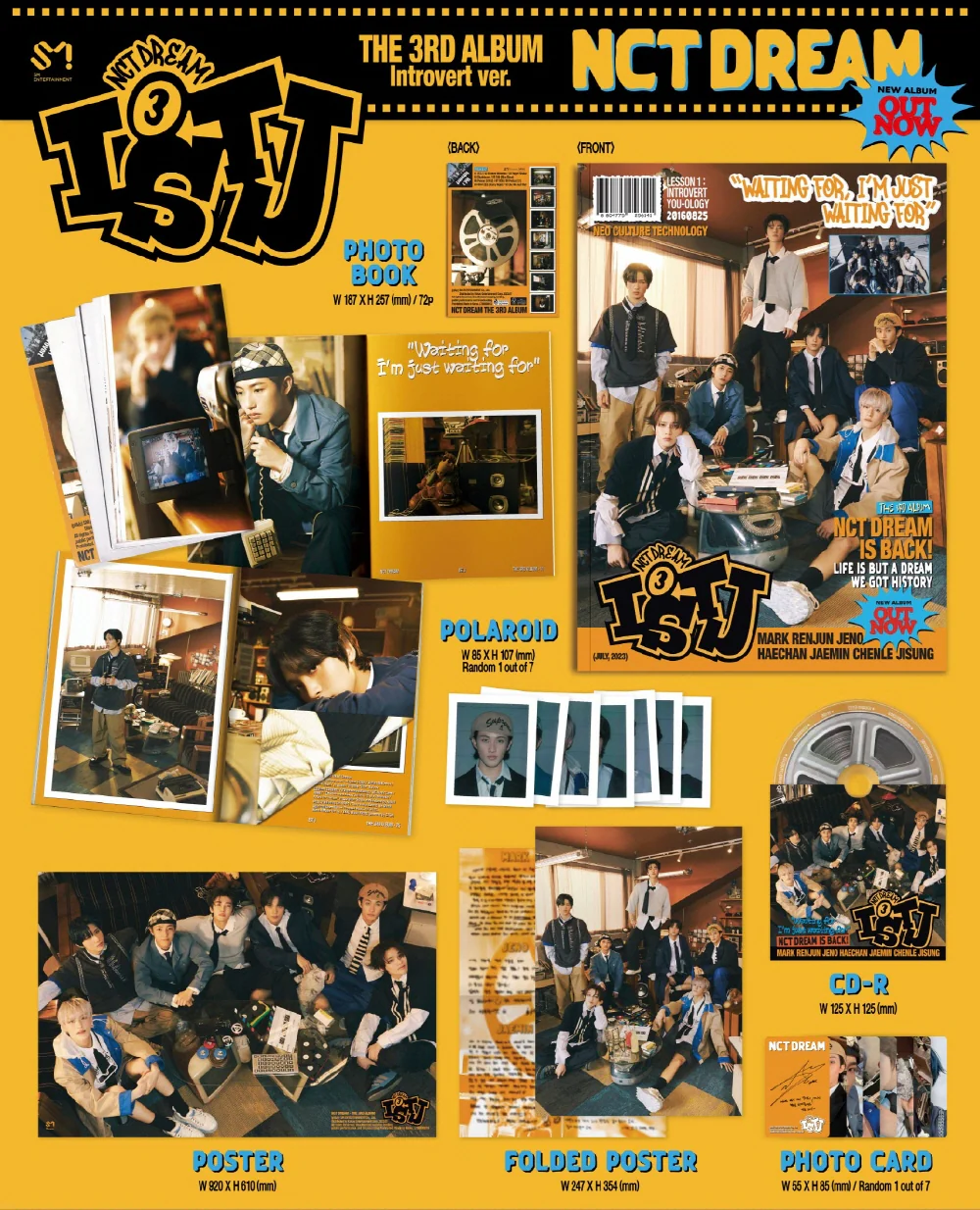 NCT DREAM - ISTJ [Photobook Ver.] Album - Image 2