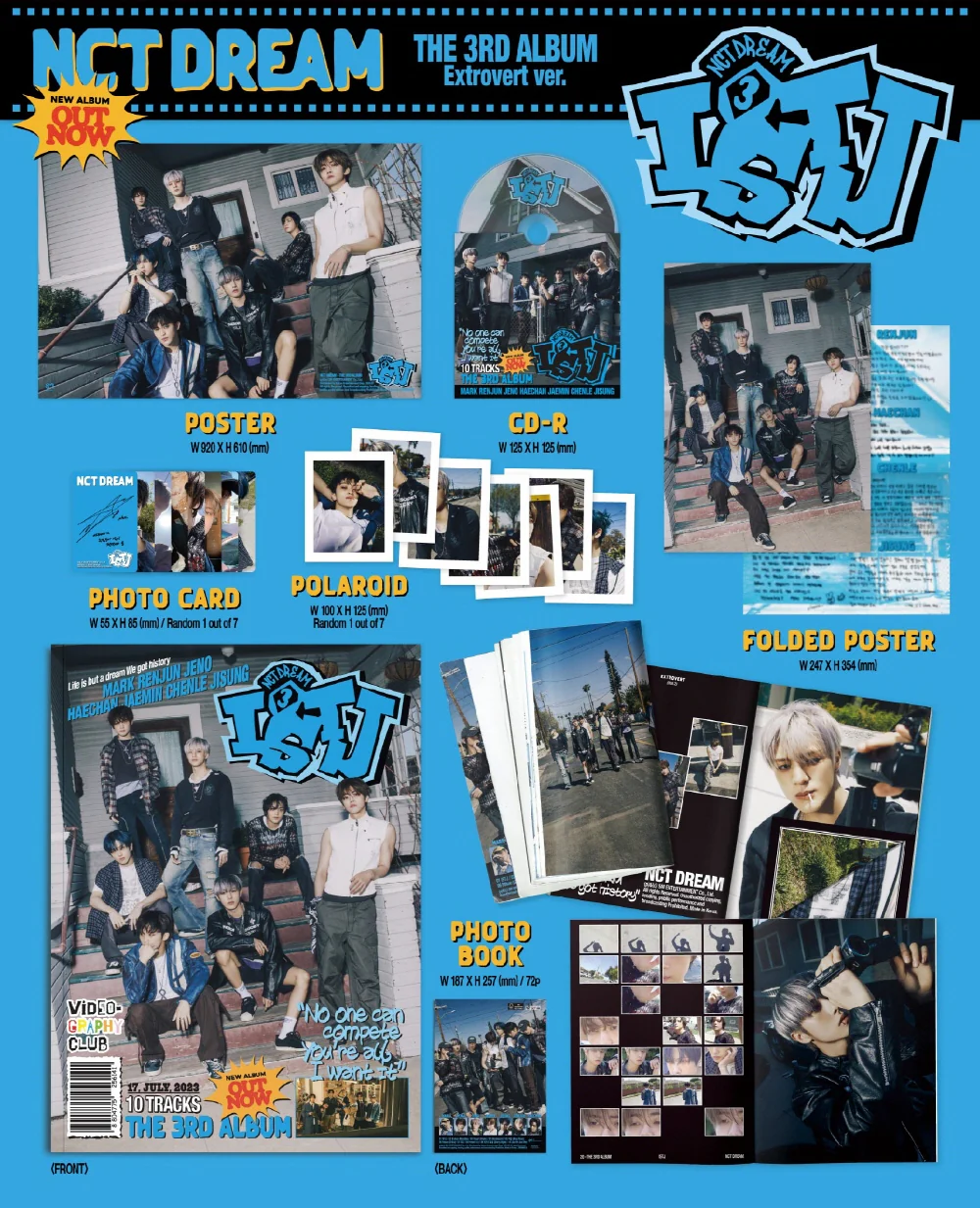 NCT DREAM - ISTJ [Photobook Ver.] Album - Image 3