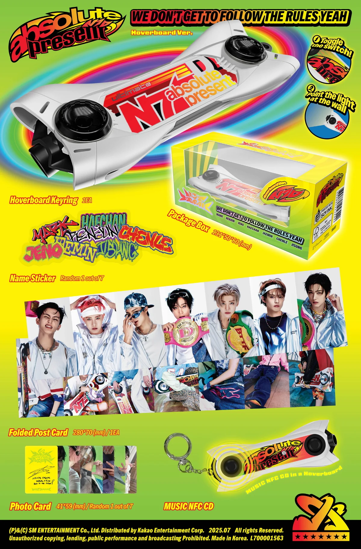 Nct Dream - Vol.5 Go Back To The Future Hoverboard version - Image 2