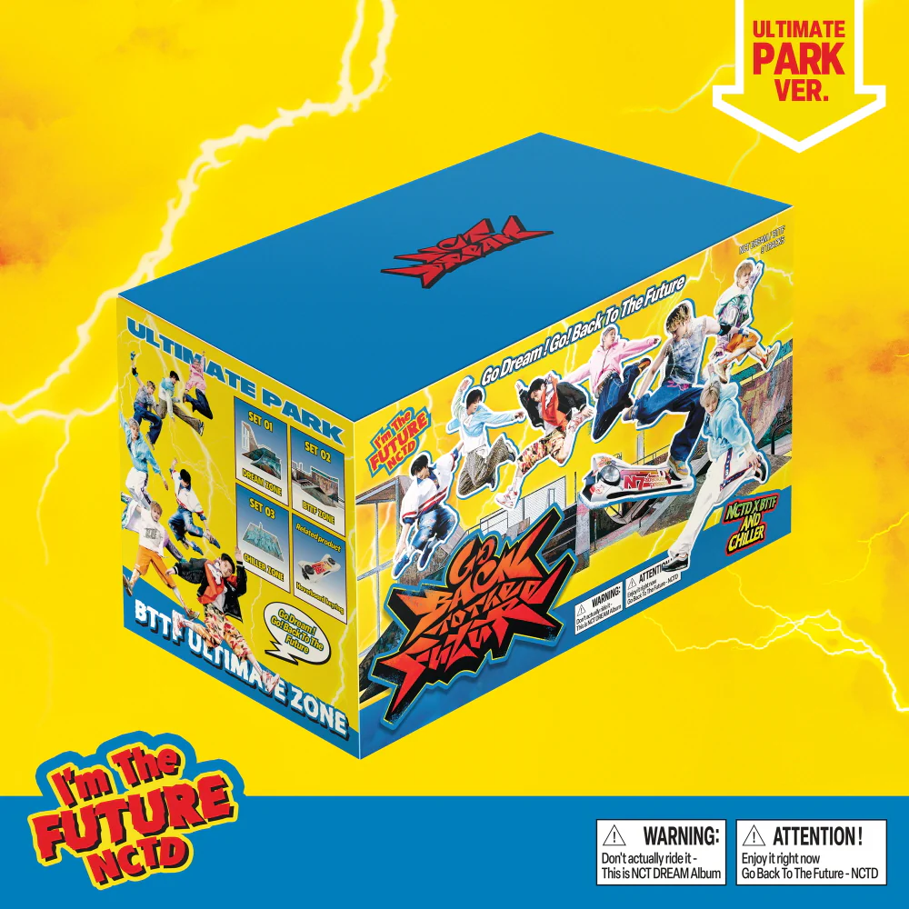 Nct Dream - Vol.5 Go Back To The Future Ultimate Park version CD