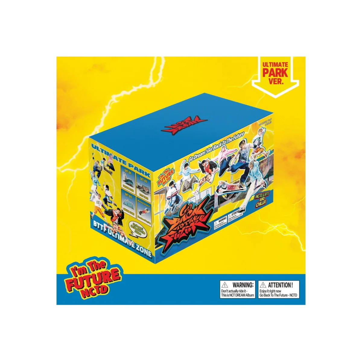 Nct Dream - Vol.5 Go Back To The Future Ultimate Park version CD - Image 3