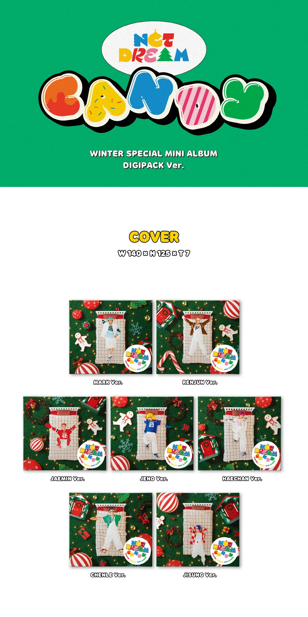 NCT DREAM - Winter Special Mini Album Candy [Digipack ver.] - Image 2