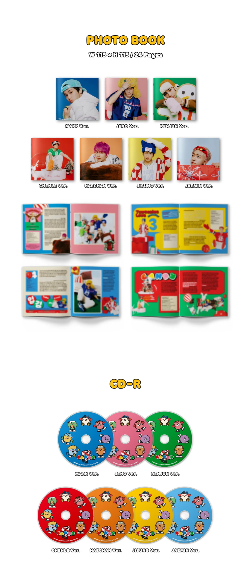 NCT DREAM - Winter Special Mini Album Candy [Digipack ver.] - Image 3