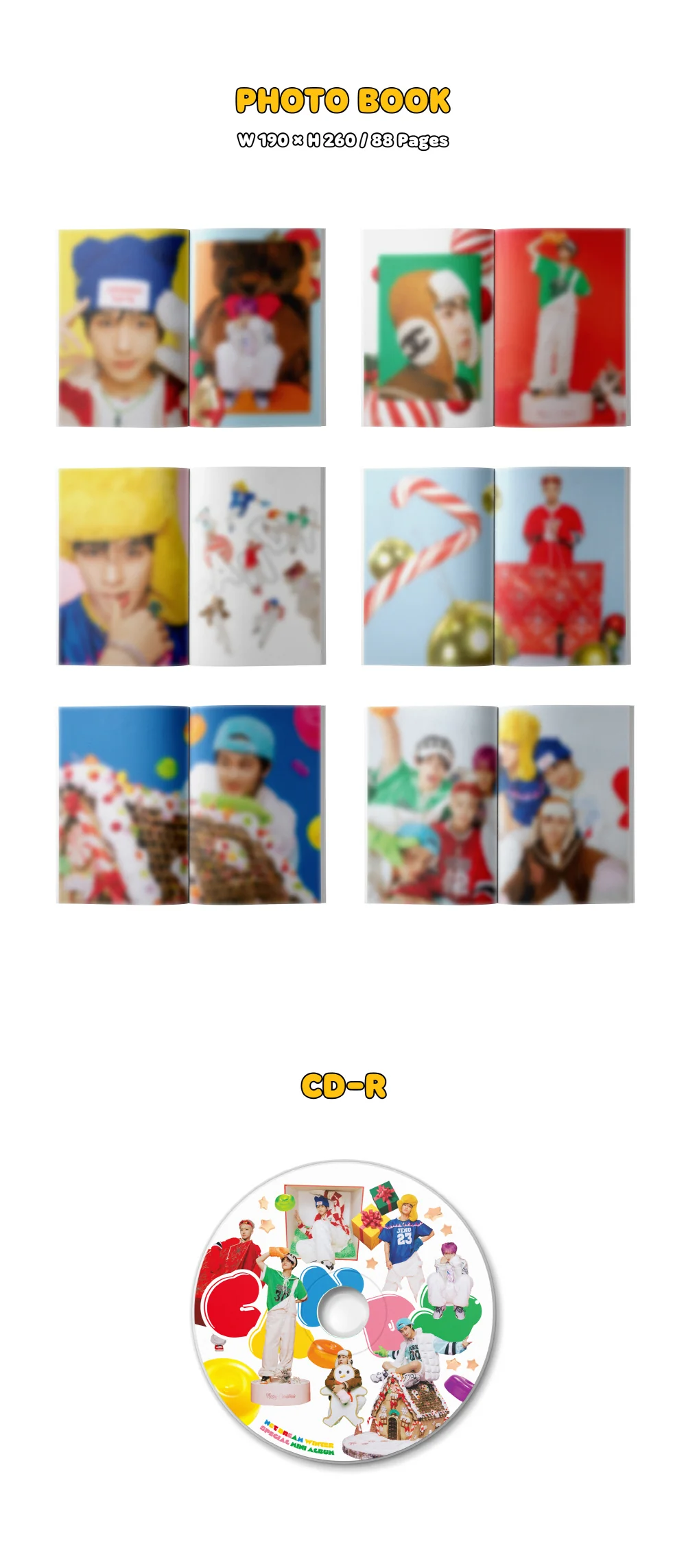 NCT DREAM - Winter Special Mini Album Candy [Photobook ver.] CD - Image 3