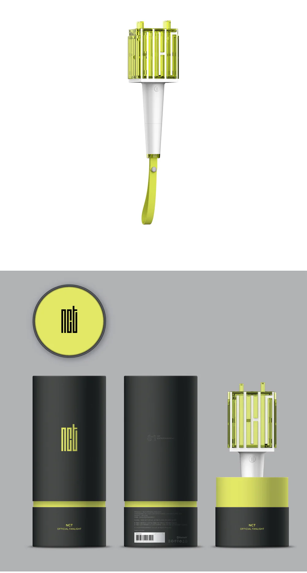 NCT - Official Fanlight Light Stick + 1 Random Photocard - Image 4