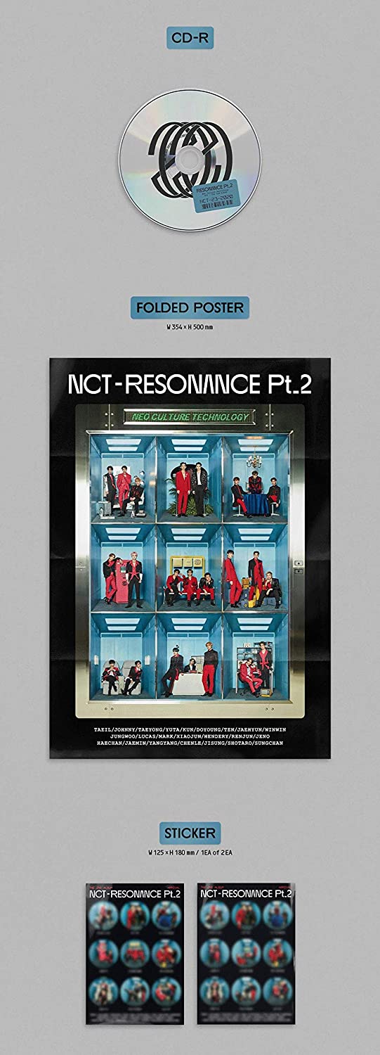 NCT - The 2nd Album RESONANCE Pt.2 [Arrival ver.] Album+Free Gift - Image 3