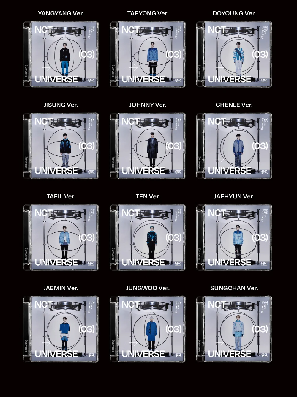 NCT - Universe [Jewel Case ver.] (Vol.3) Album+Extra Photocards Set - Image 4