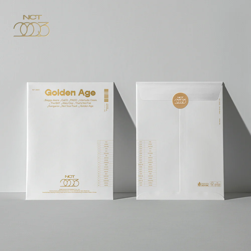 NCT - Golden Age [Collecting Random ver.] Album+Free Gift