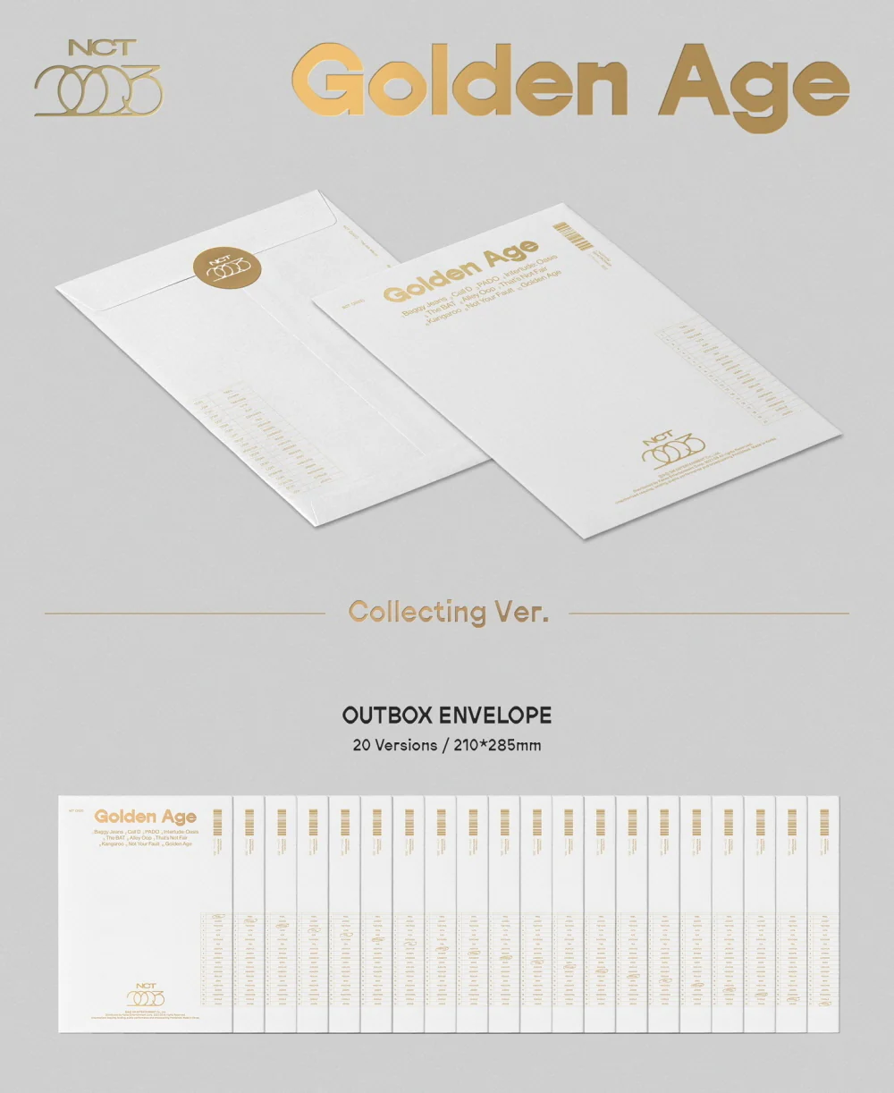 NCT - Golden Age [Collecting Random ver.] Album+Free Gift - Image 2