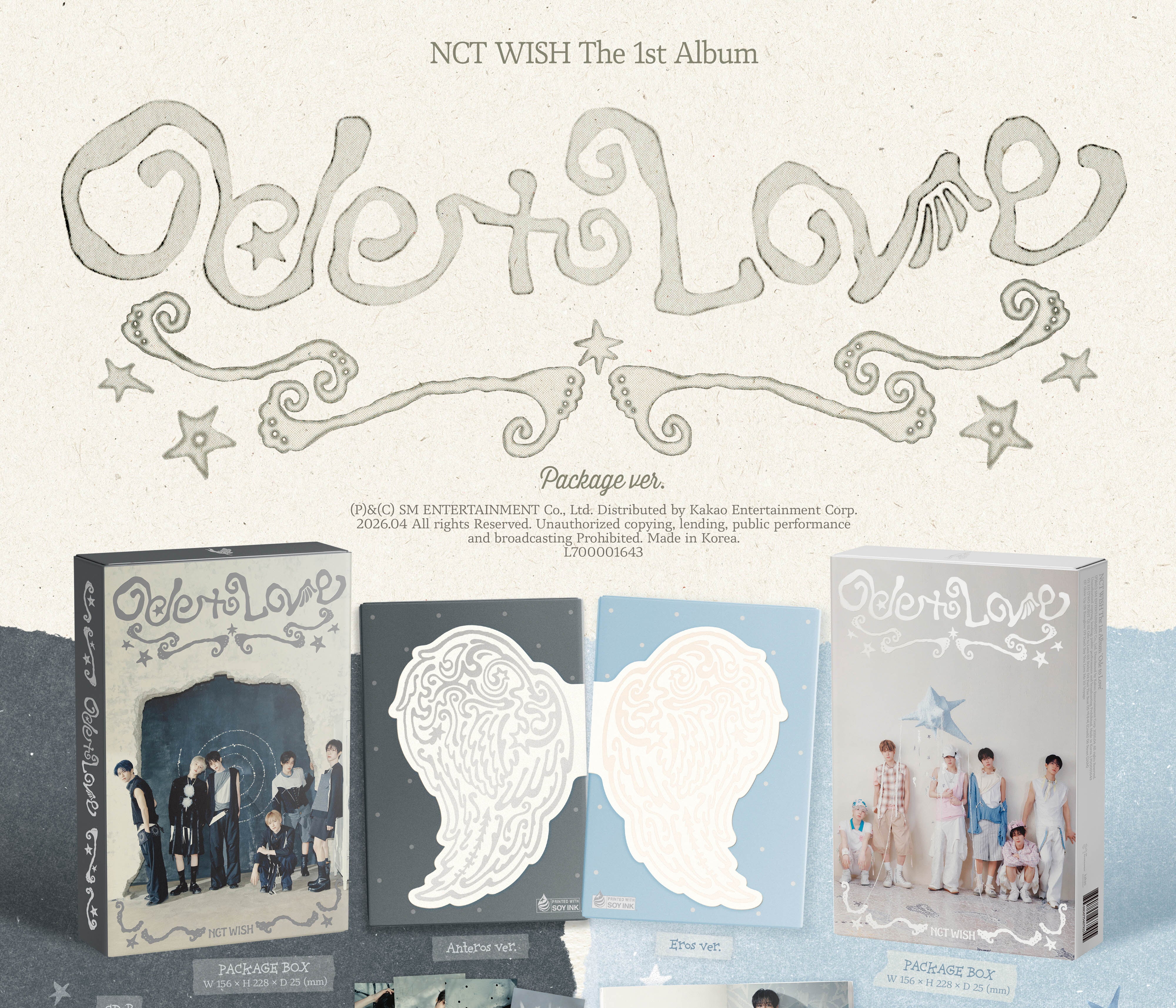 NCT Wish - Vol.1 Ode to Love Package version CD - Image 2