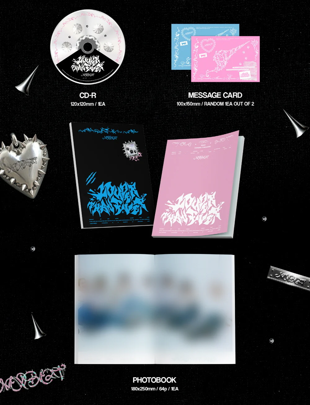 Newbeat - 1st Mini Album Louder Than Ever Photobook version CD - Image 3