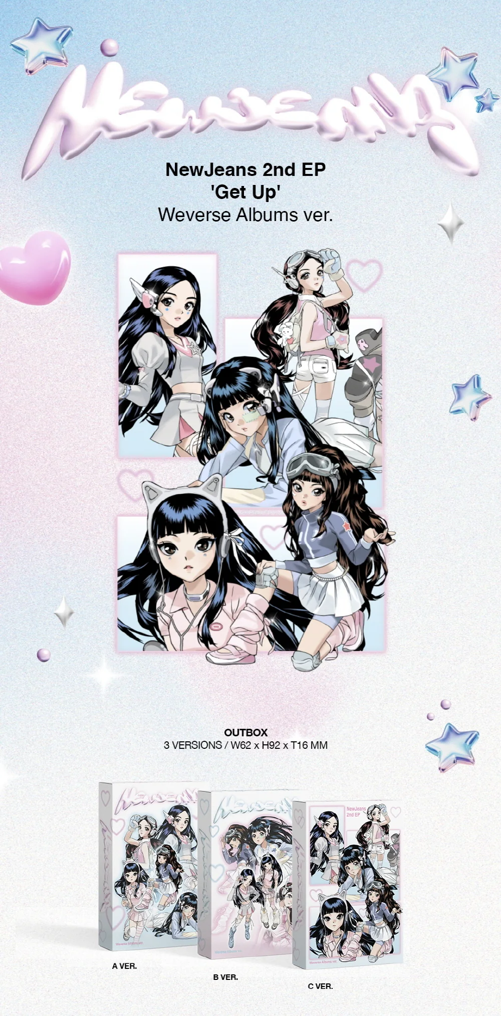 NewJeans - 2nd EP Get Up [Weverse Albums ver.] - Image 2