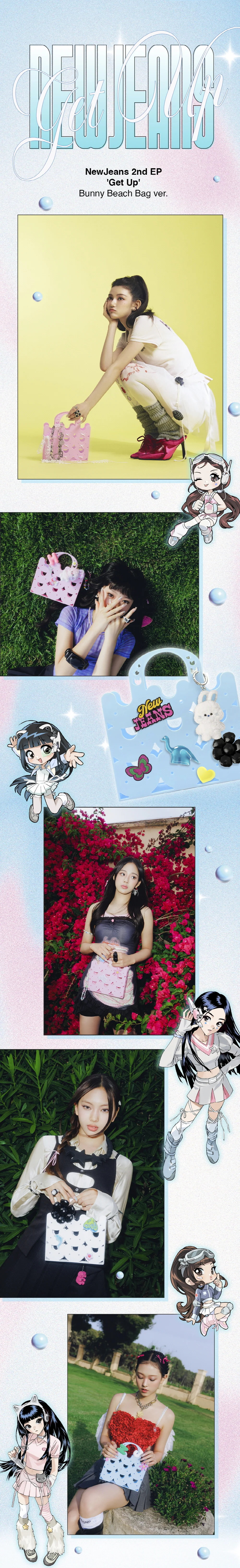NewJeans - 2nd EP Get Up [Bunny Beach Bag ver.] Album - Image 2