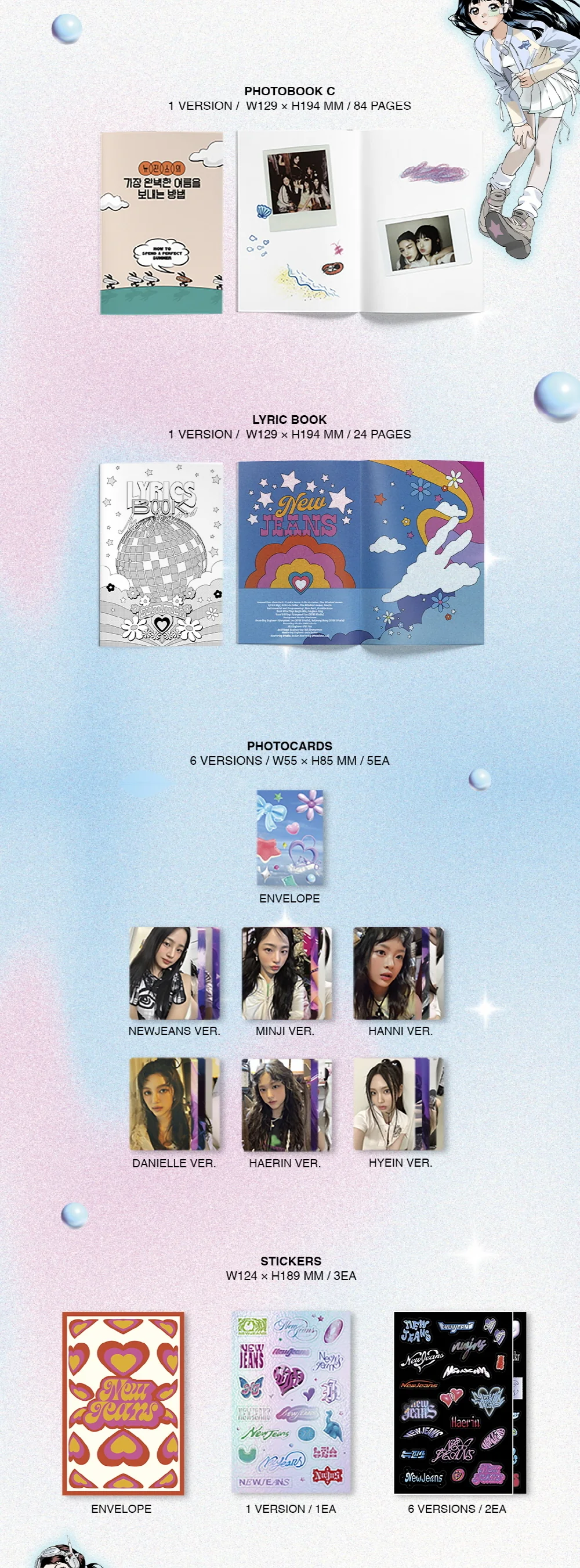 NewJeans - 2nd EP Get Up [Bunny Beach Bag ver.] Album - Image 6