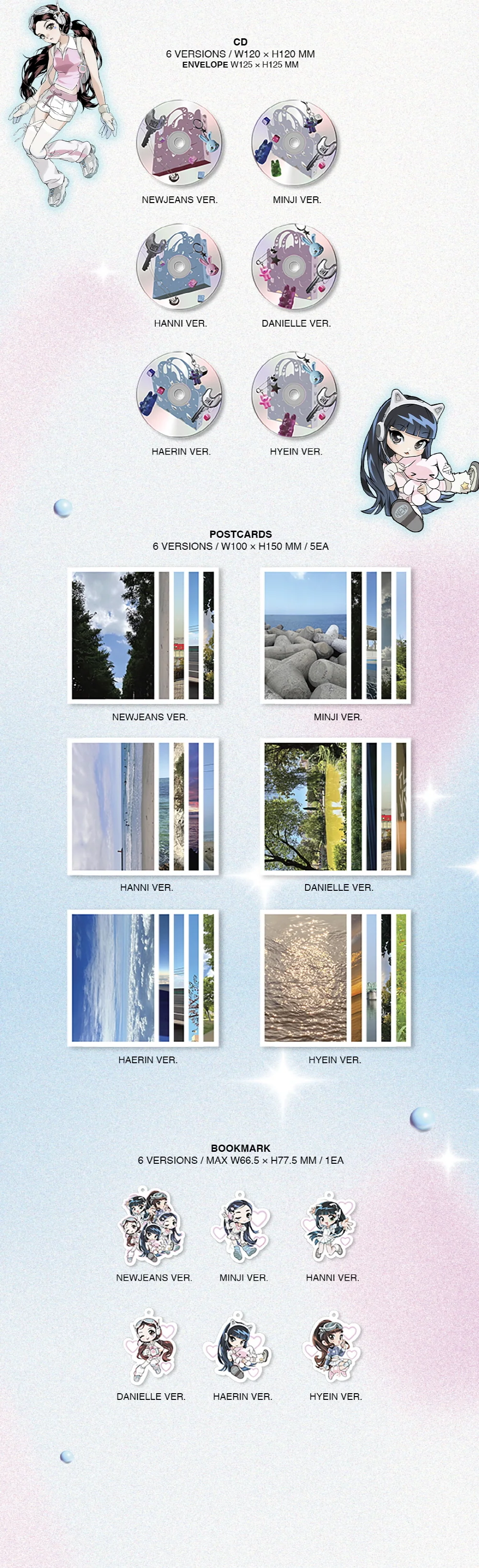 NewJeans - 2nd EP Get Up [Bunny Beach Bag ver.] Album - Image 7