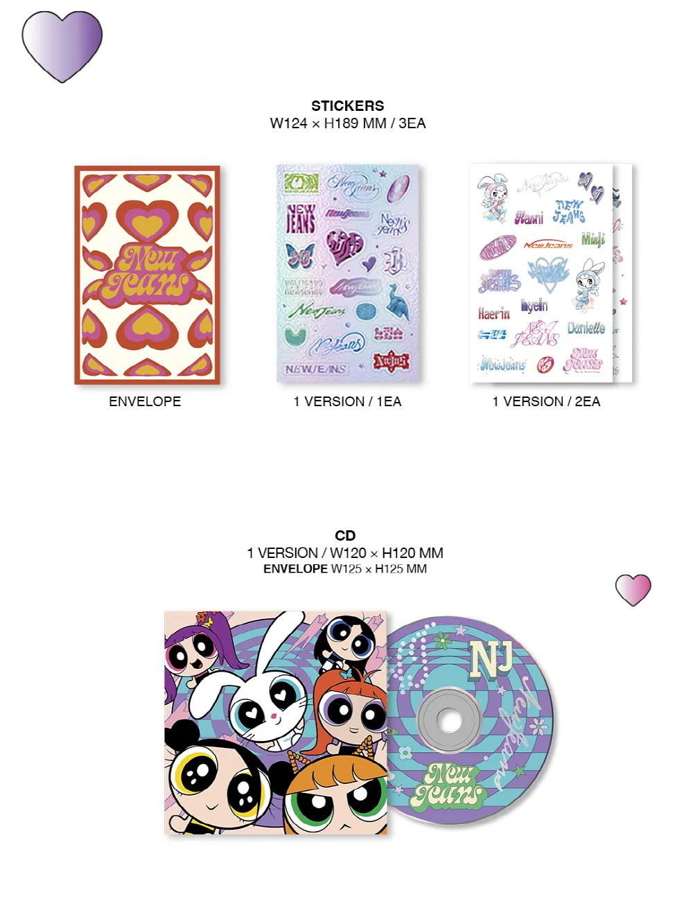 NewJeans - 2nd EP Get Up [The POWERPUFF GIRLS X NJ Box ver.] Album - Image 5