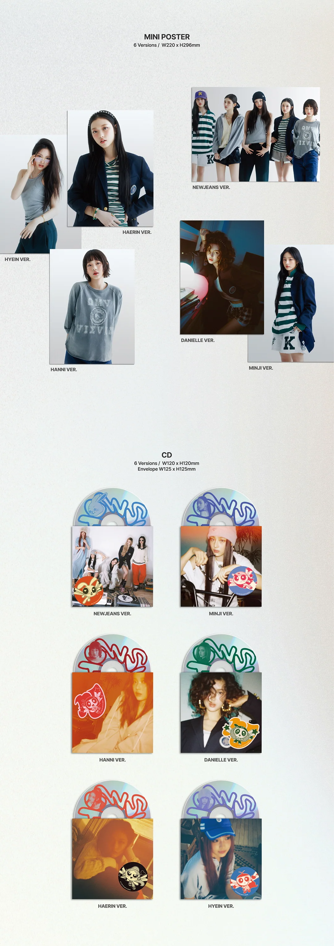 NewJeans - Double Single How Sweet Standard version CD - Image 7