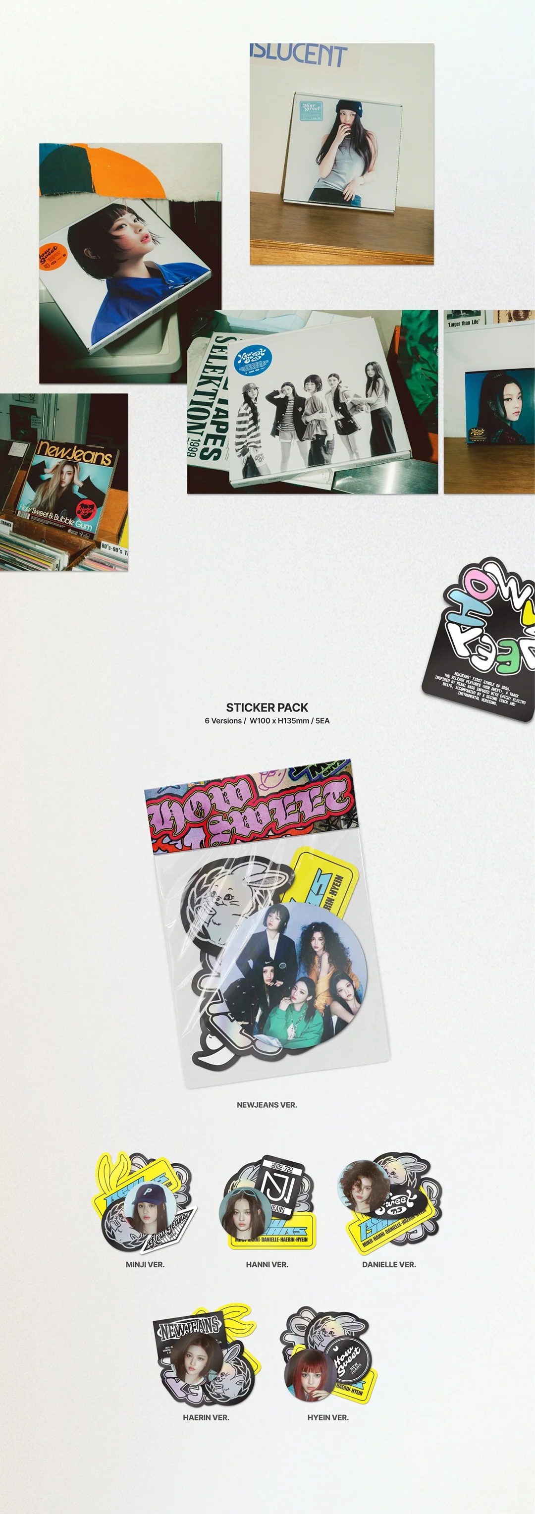 NewJeans - Double Single How Sweet Standard version CD - Image 8