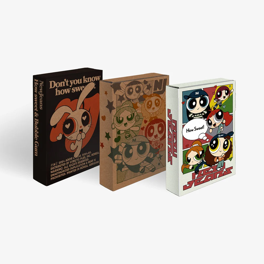 NewJeans - Double Single How Sweet Weverse Albums version