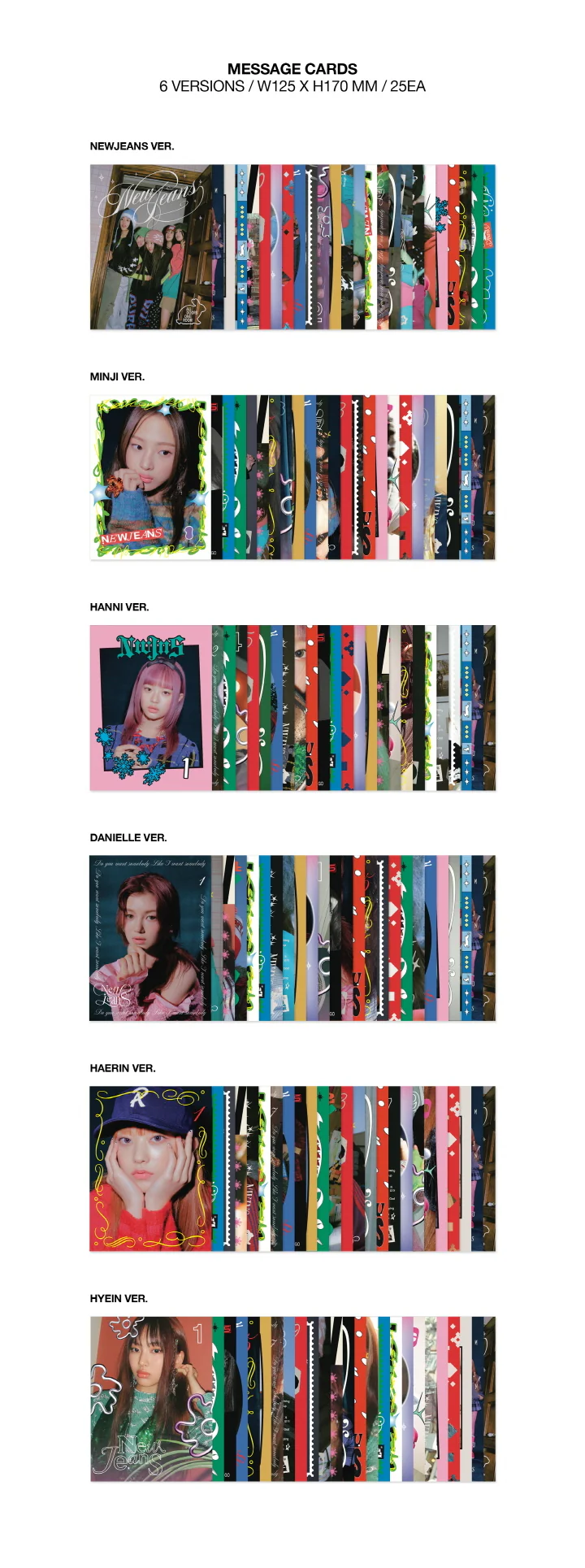 NewJeans - OMG [Message Card ver.] 1st Single Album+Free Gift - Image 3