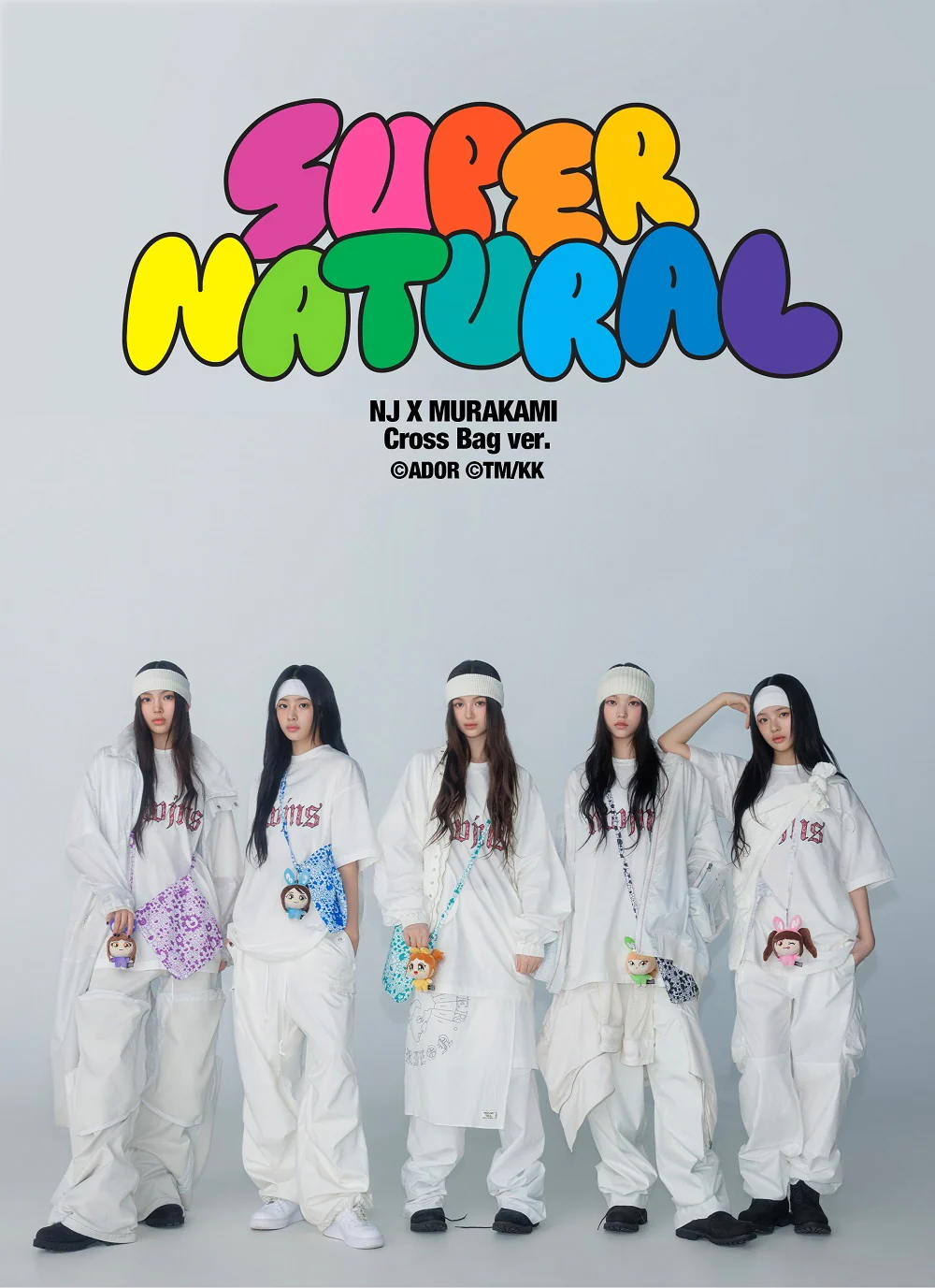 NewJeans - Supernatural NJ X MURAKAMI Cross Bag version CD - Image 3