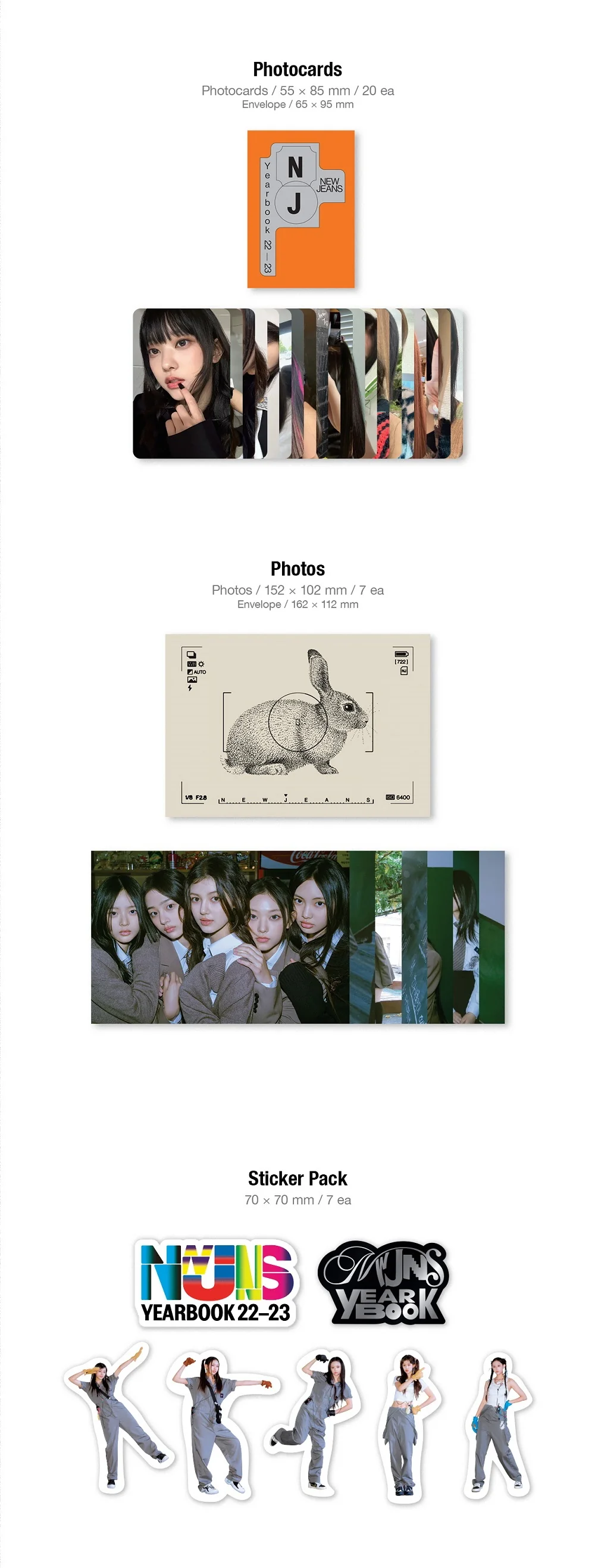 NewJeans YearBook 22-23 + Extra Photocards - Image 6