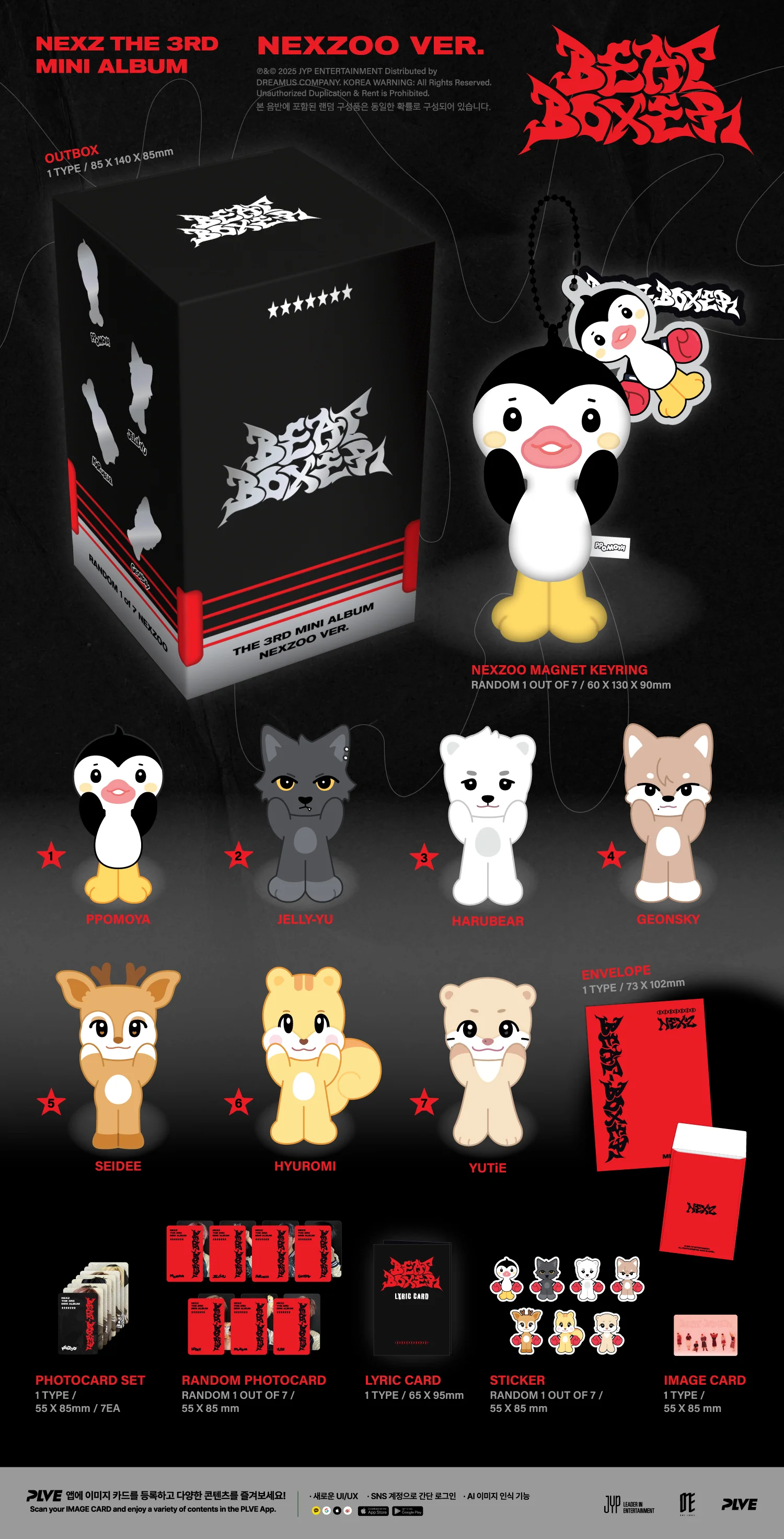 NEXZ - 3rd Mini Album Beat-Boxer [NEXZOO ver.] - Image 2