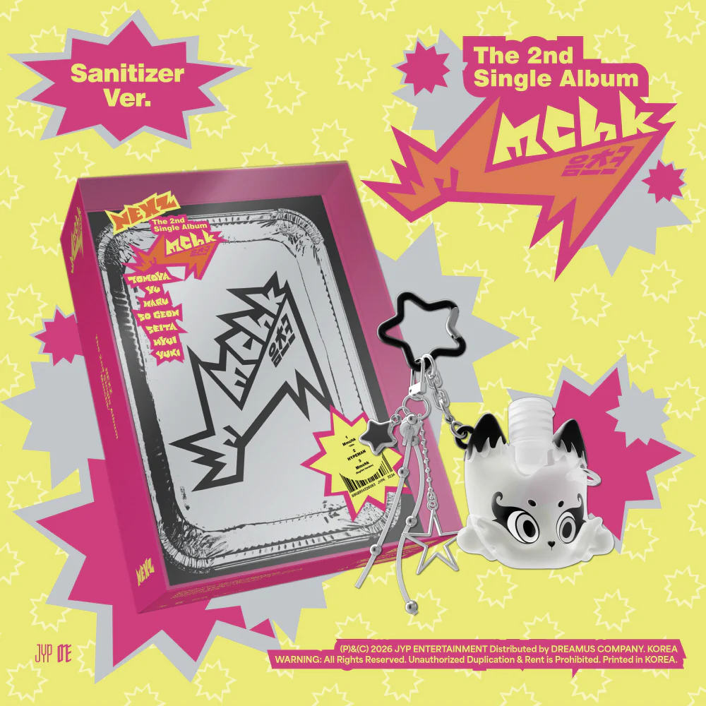 NEXZ - Mmchk [Sanitizer ver.] 2nd Single Album+Pre-Order Gift