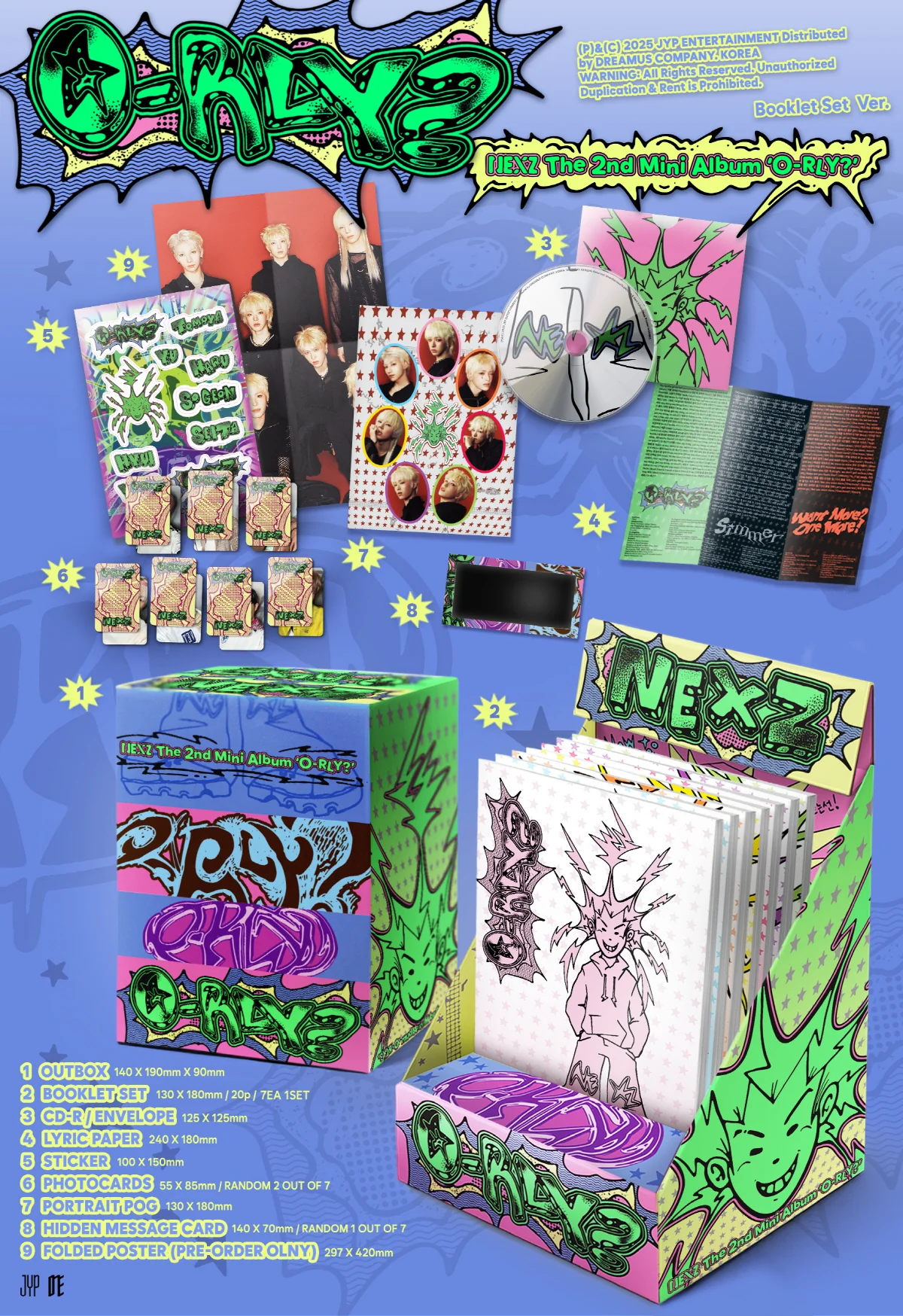 NEXZ - O-RLY? [Special Edition] 2nd Mini Album - Image 2