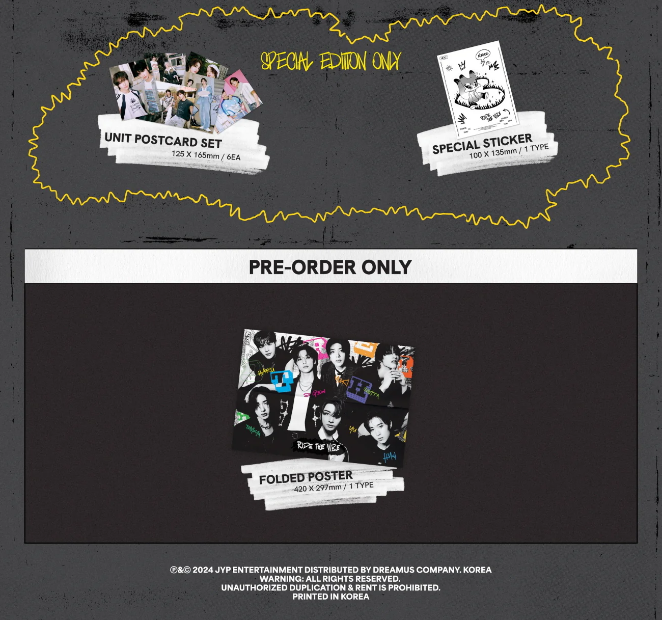 NEXZ - Ride the Vibe [Special Edition] Album+Pre-Order Gift - Image 3