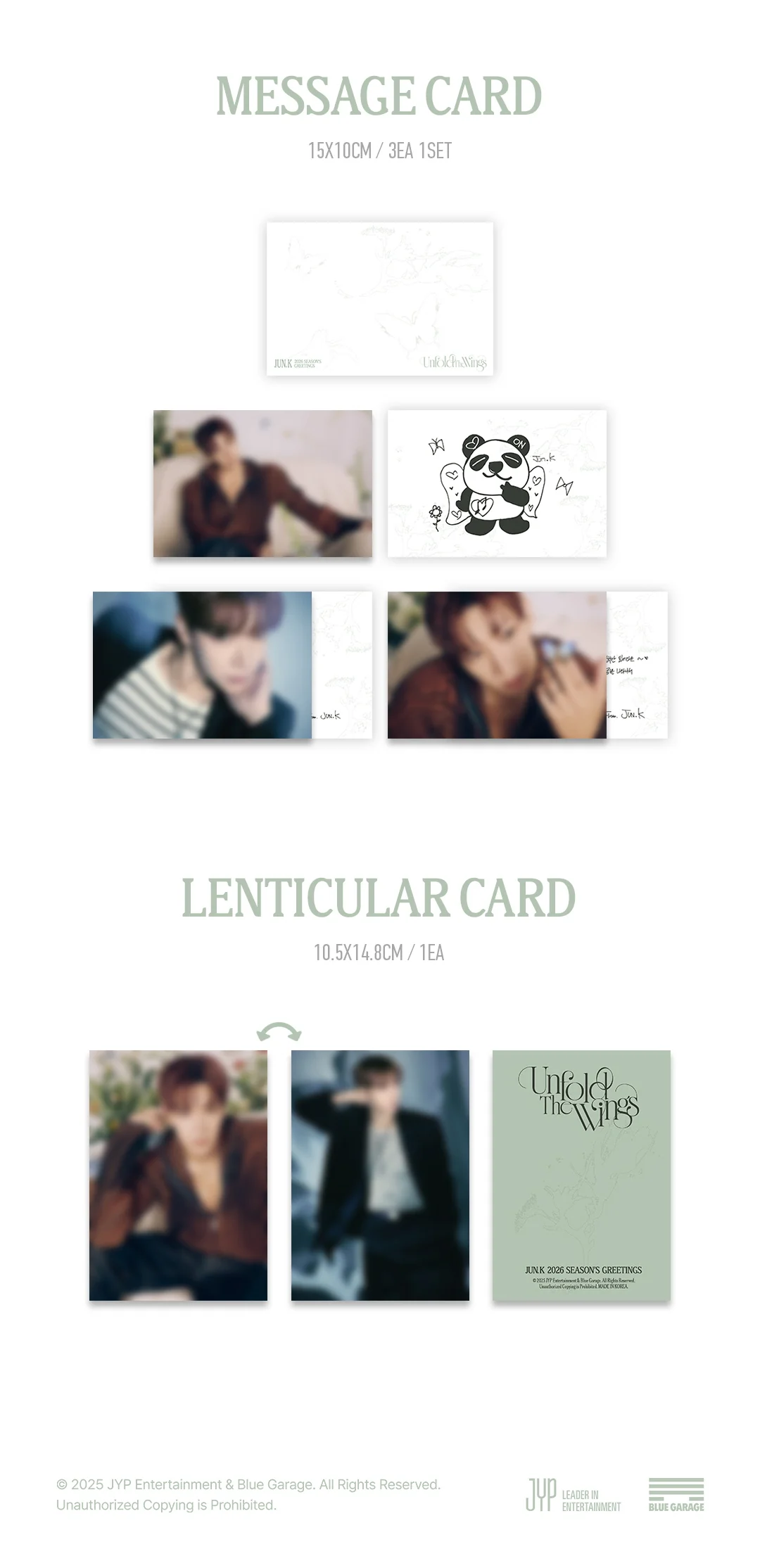 JUN. K 2026 SEASON'S GREETINGS [Unfold The Wings] + Pre-Order Gift - Image 6