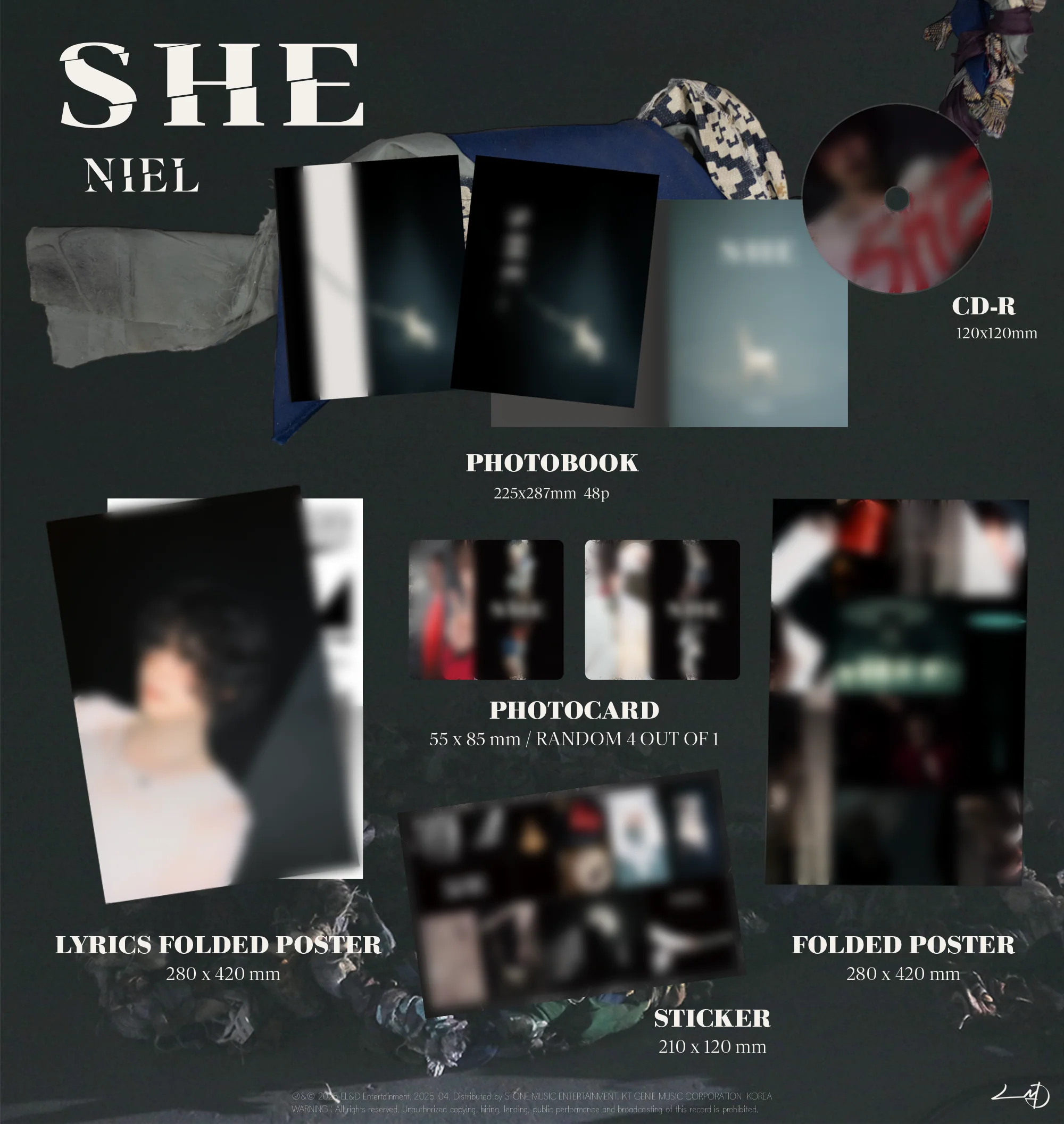 Niel (TEENTOP) - The 4th Mini Album She CD - Image 2
