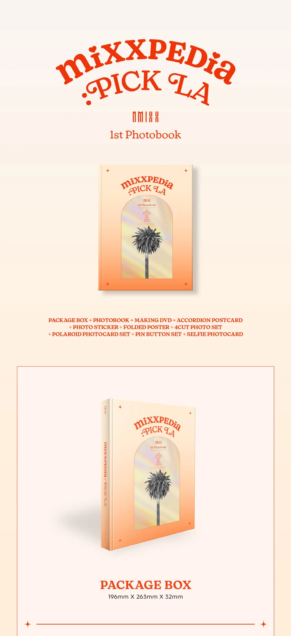 NMIXX - 1st PHOTOBOOK [MIXXPEDIA : PICK LA]+Free Gift - Image 2