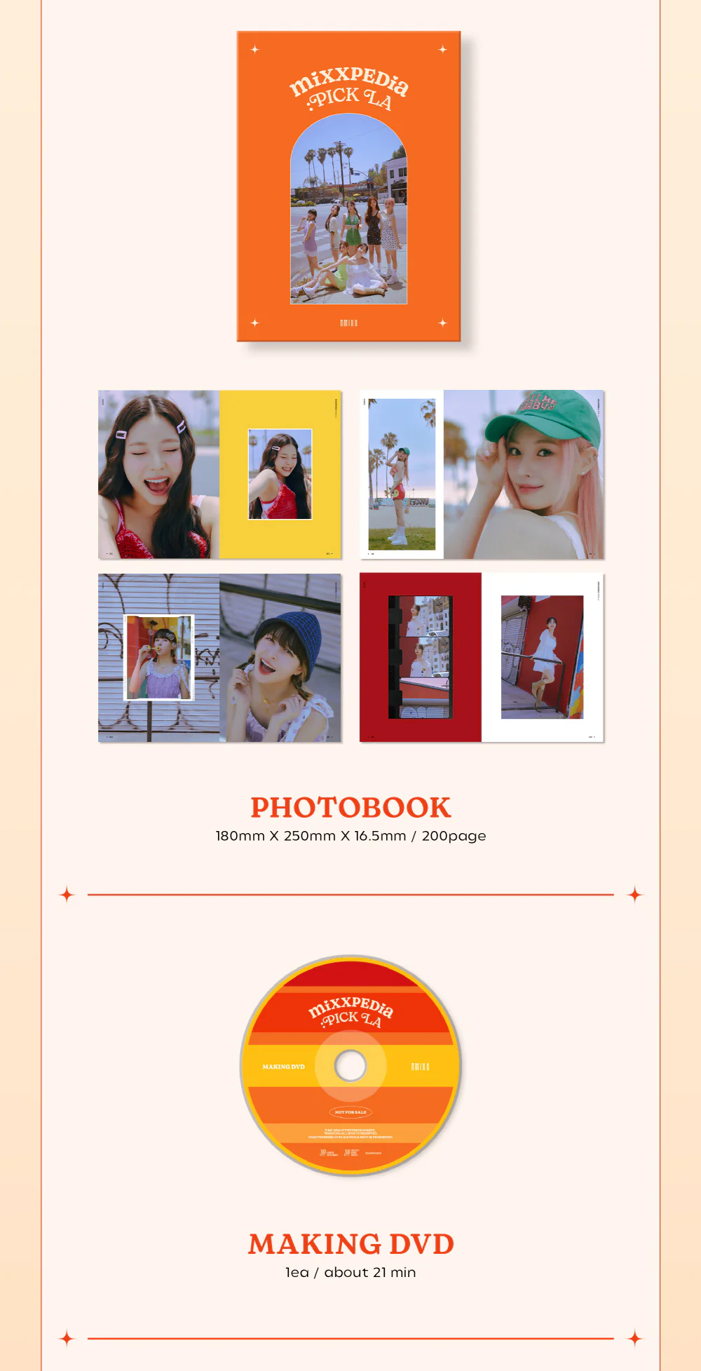 NMIXX - 1st PHOTOBOOK [MIXXPEDIA : PICK LA]+Free Gift - Image 3